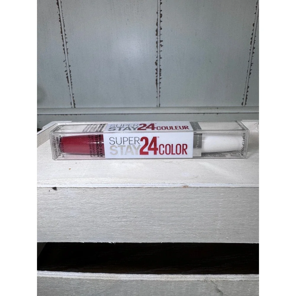 Maybelline Super Stay 24 Color Liquid Lipstick 35 Keep It Red Longwear Lip Color